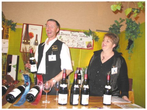 Stand Marché aux Vins Christine et Frédéric Trichard